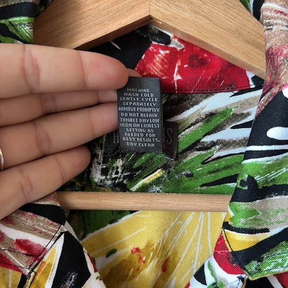 ADDITIONS BY CHICO’S Tropical Print Jean Jacket - Picture 6 of 8